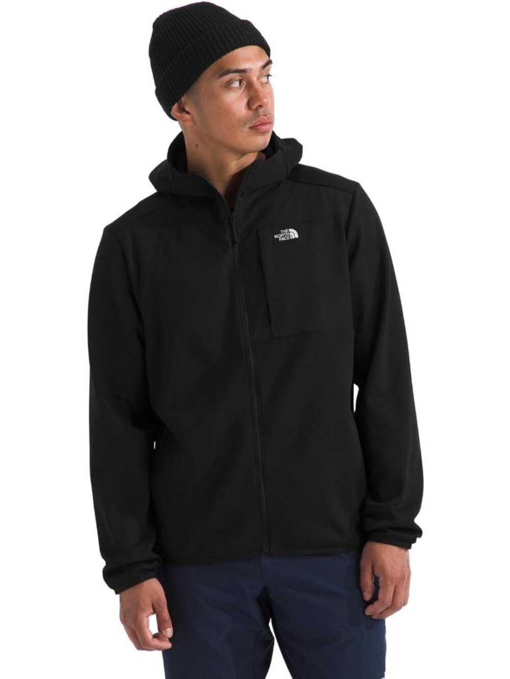 Lightweight Performance Fleece Full Zip Hoodie | Men's Hooded Top with Zip